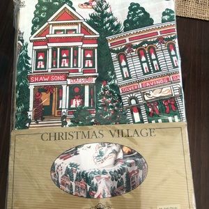 Christmas tablecloth